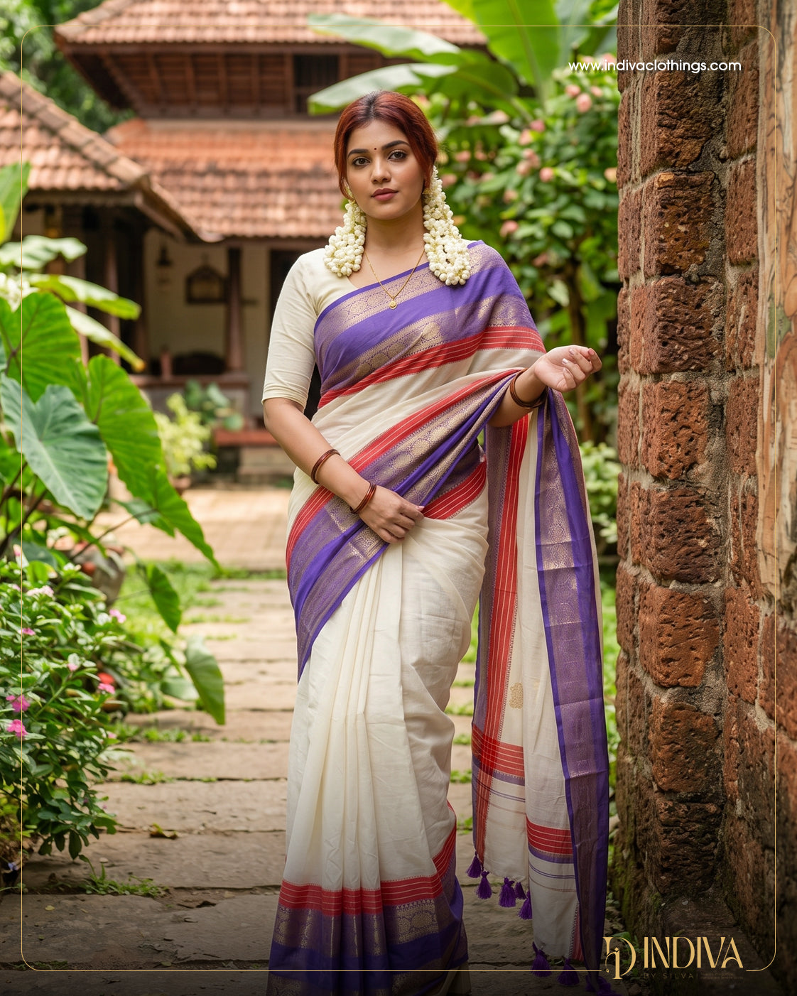 Pure Mul Cotton Saree