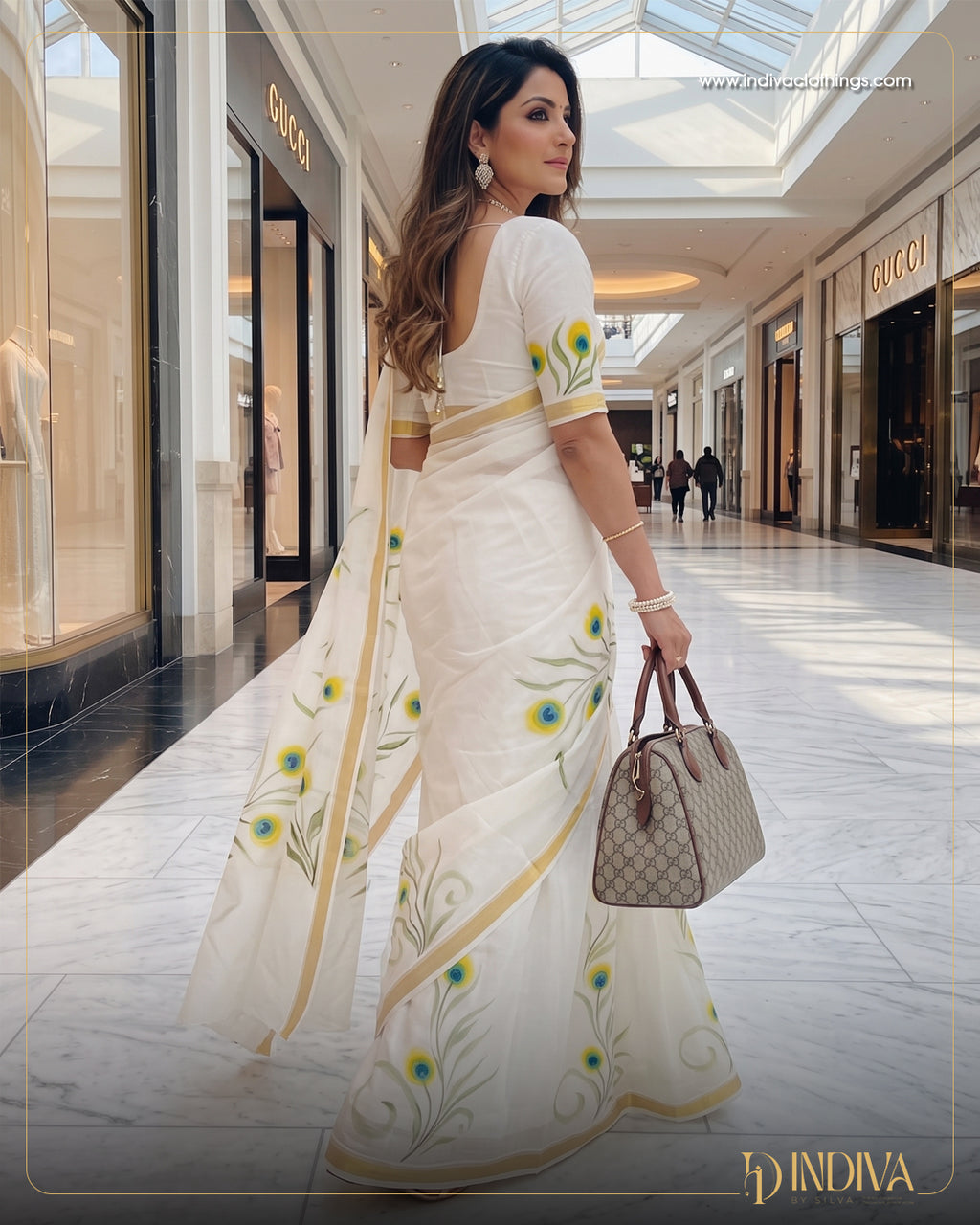 Pure Mul Cotton Saree