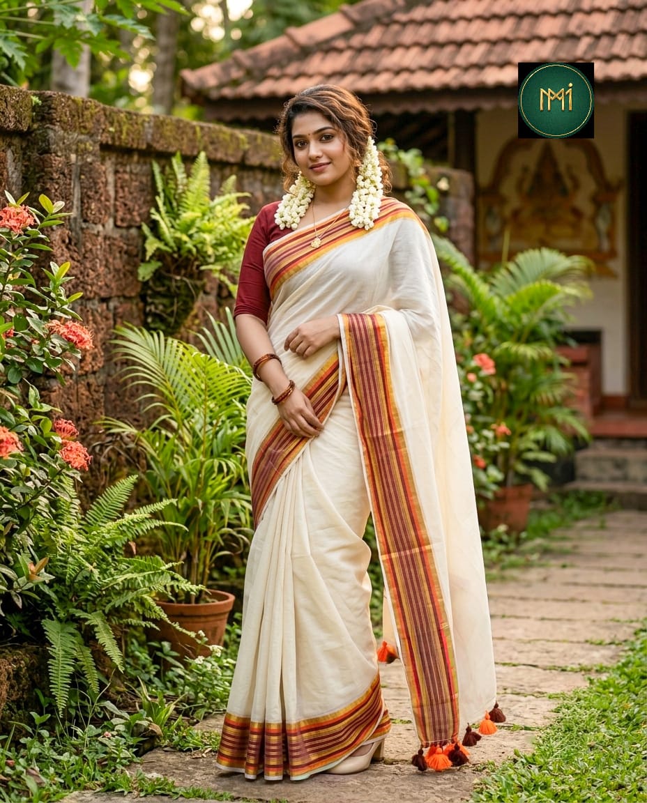 Pure Mul Cotton Saree