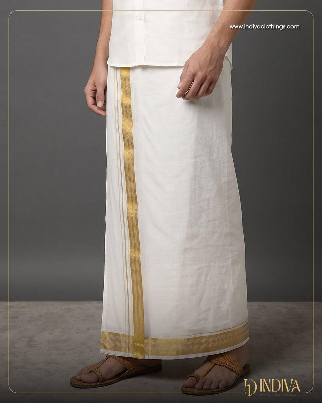 Double Mundu - Indiva By Silva