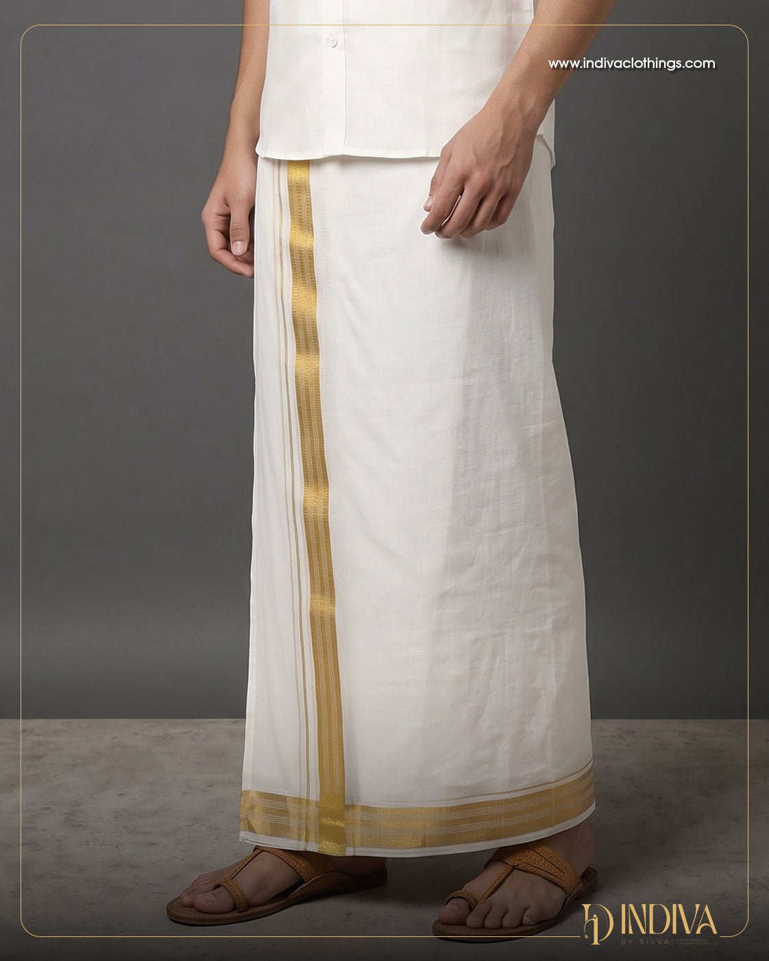 Double Mundu - Indiva By Silva