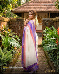 Pure Mul Cotton Saree - Indiva By Silva
